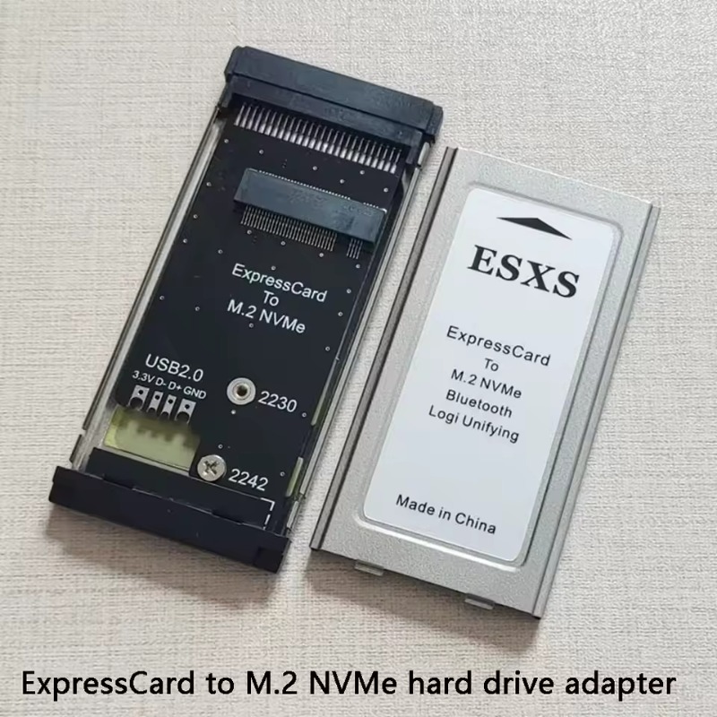 Nvme Ssd - ExpressCard zu M.2 NVMe SSD Festplatten-Erweiterungskarte