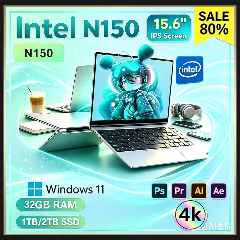 Ssd 2Tb - Intel Core N150 2026 Optimal 15,6