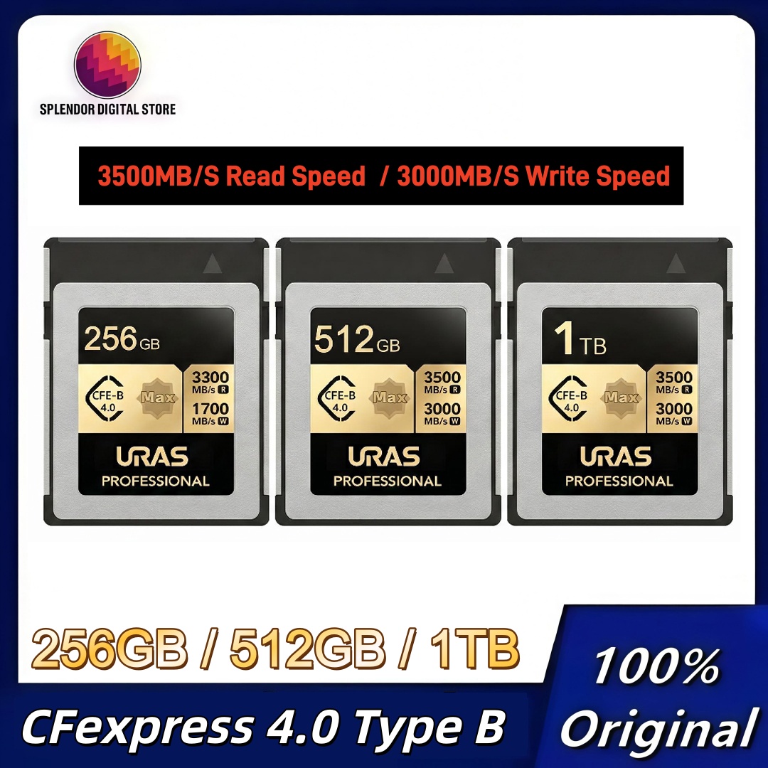 Memory Card Ssd - URAS CFexpress 4.0 Typ B Speicherkarte