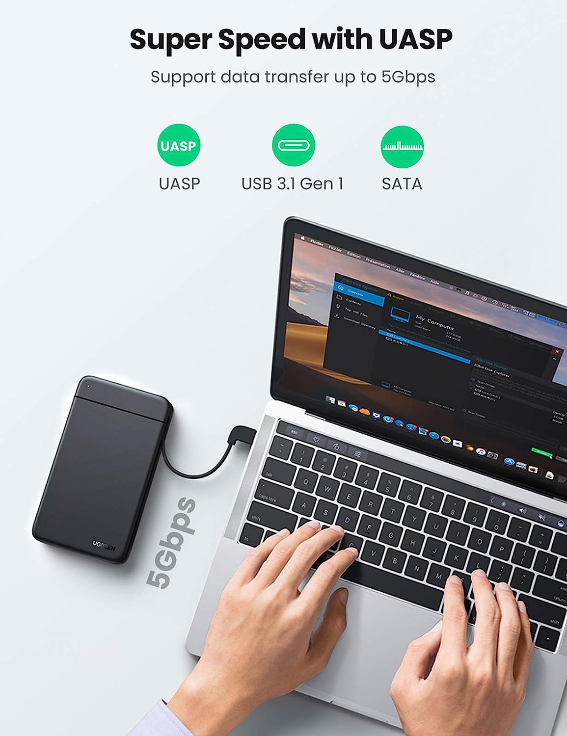 UGREEN USB-C-Festplattengehäus – Sata Ssd Bewertung und Preis