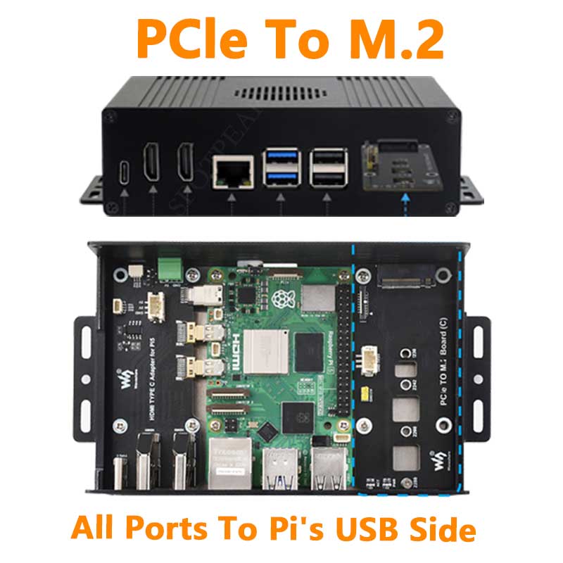 Himbeer Pi 5 Box Case Kit-C PC – Nvme Ssd Bewertung und Preis
