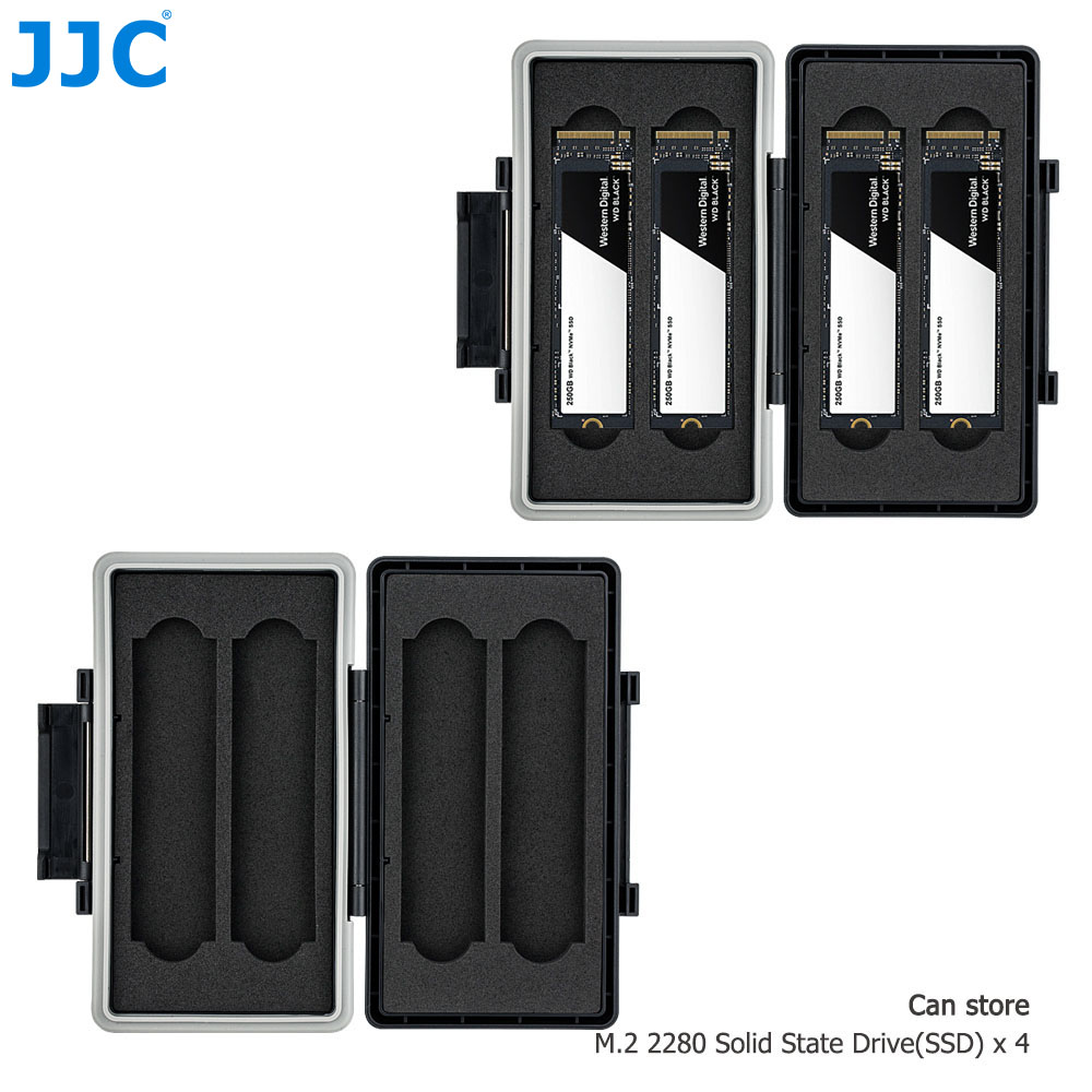 JJC 4-Slot Wasserdichte M2 228 – Memory Card Ssd Bewertung und Preis