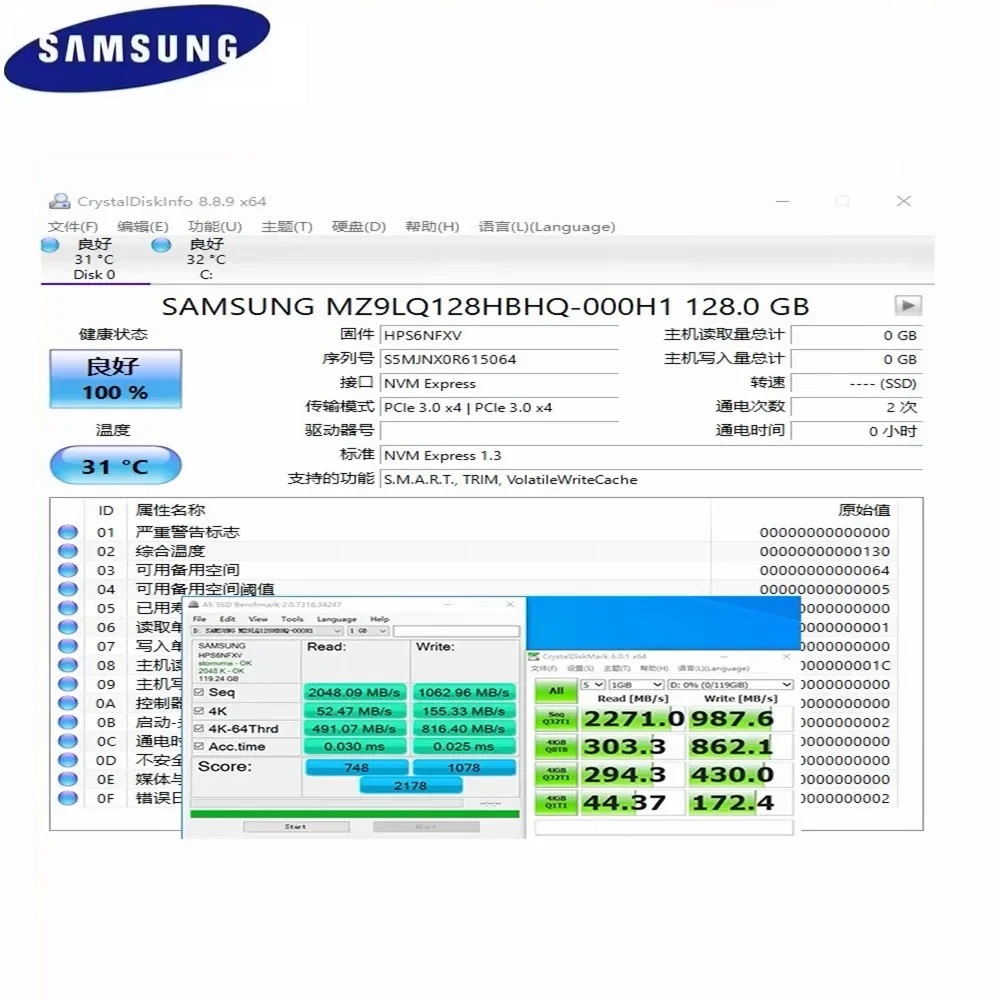 Samsung M.2 2230 SSD PM991a 1T – Samsung Ssd Bewertung und Preis