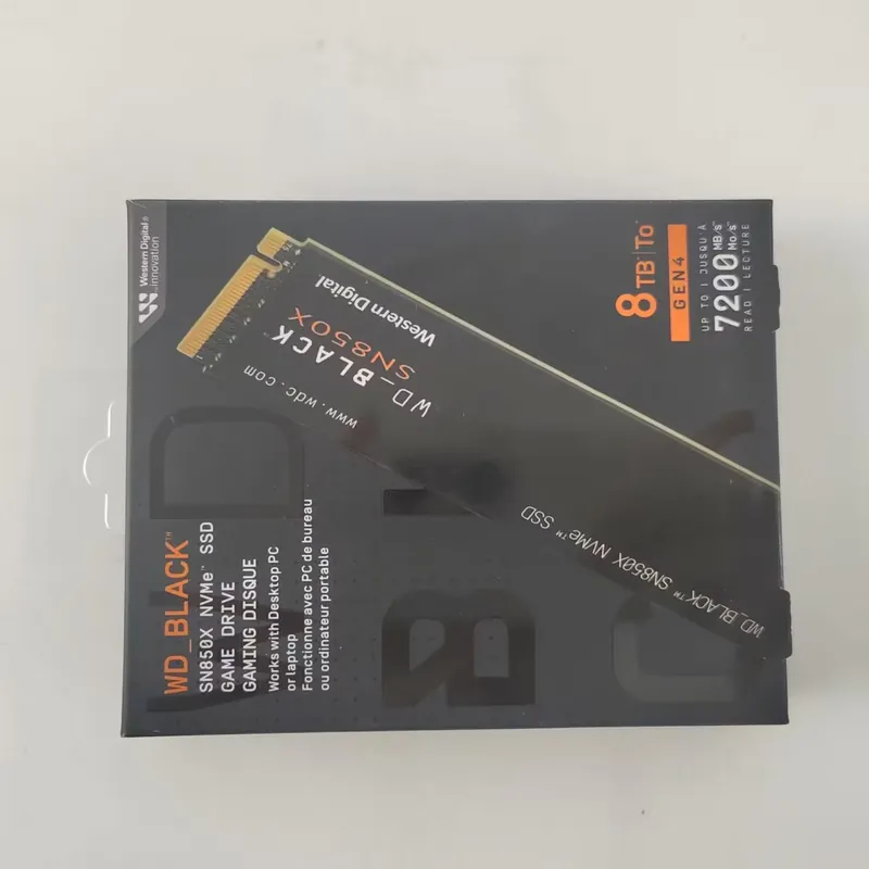 Neue WD_BLACK SN850X 8TB NVMe  – Nvme Ssd Bewertung und Preis