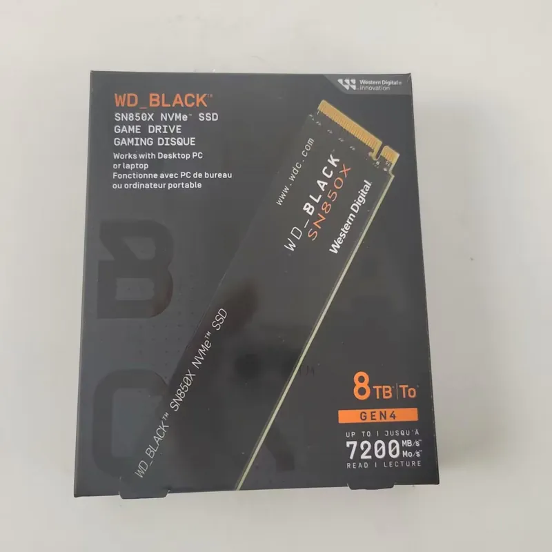 Neue WD_BLACK SN850X 8TB NVMe  – Nvme Ssd Bewertung und Preis