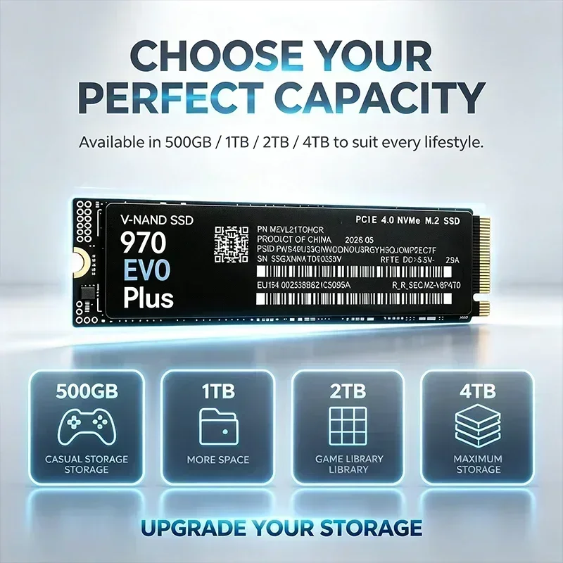 970 EVO Plus 7300MB/s 1TB 2TB  – Samsung Ssd Bewertung und Preis